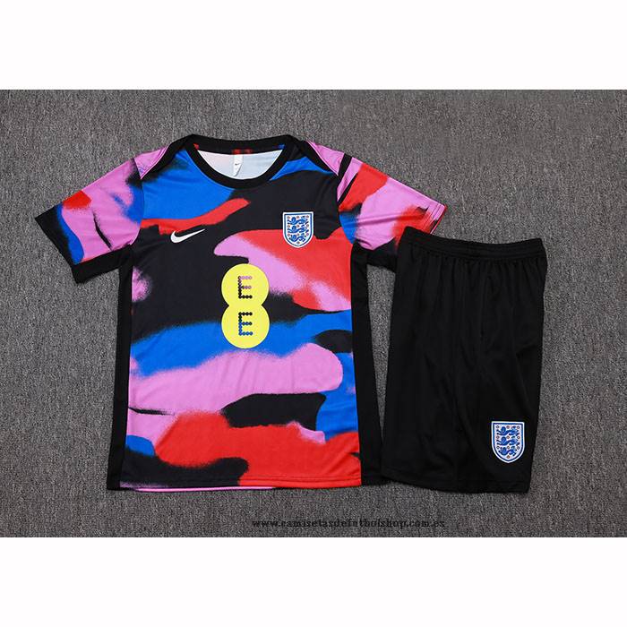 Chandal del Inglaterra 25-26 Manga Corta Multicolor - Pantalon Corto